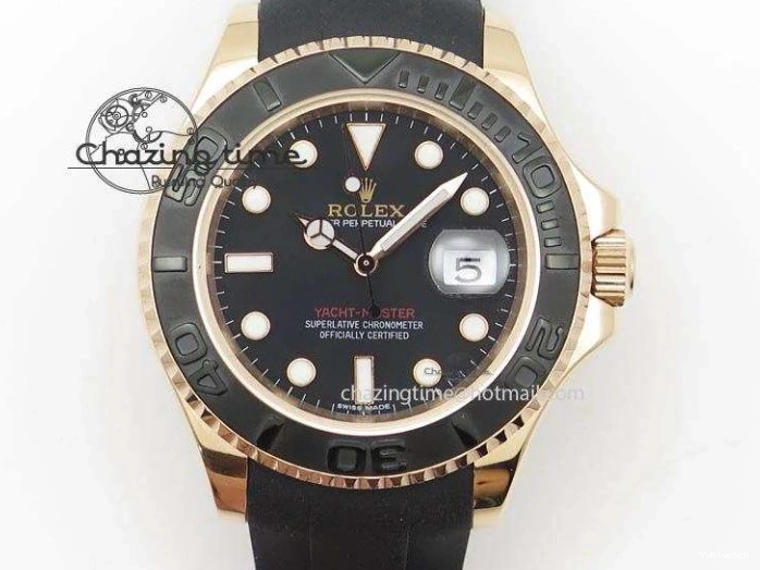 Dial Bracelet Yacht-Master 116622 On SS JF Best Blue A2836 Edition YG 0215